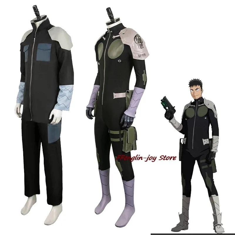 Монстр # 8. Аниме Манга Кайдзю No. 8 Кафка Хибино Косплей Костюм Парик Гени Намири Мина Асиро Корпус Обороны Униформа Мужчины Женщины 2024