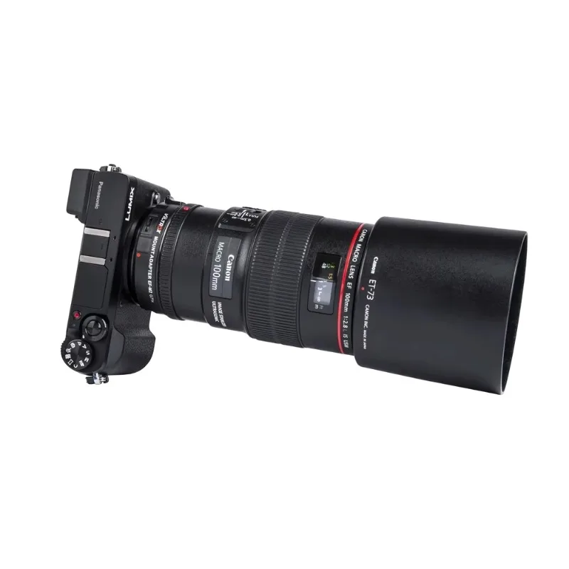 2026 New Viltrox EF-M2 0.71x Focal Electronic Mount Adapter Allow for Canon EF Lens Used on M4/3 Series Cameras
