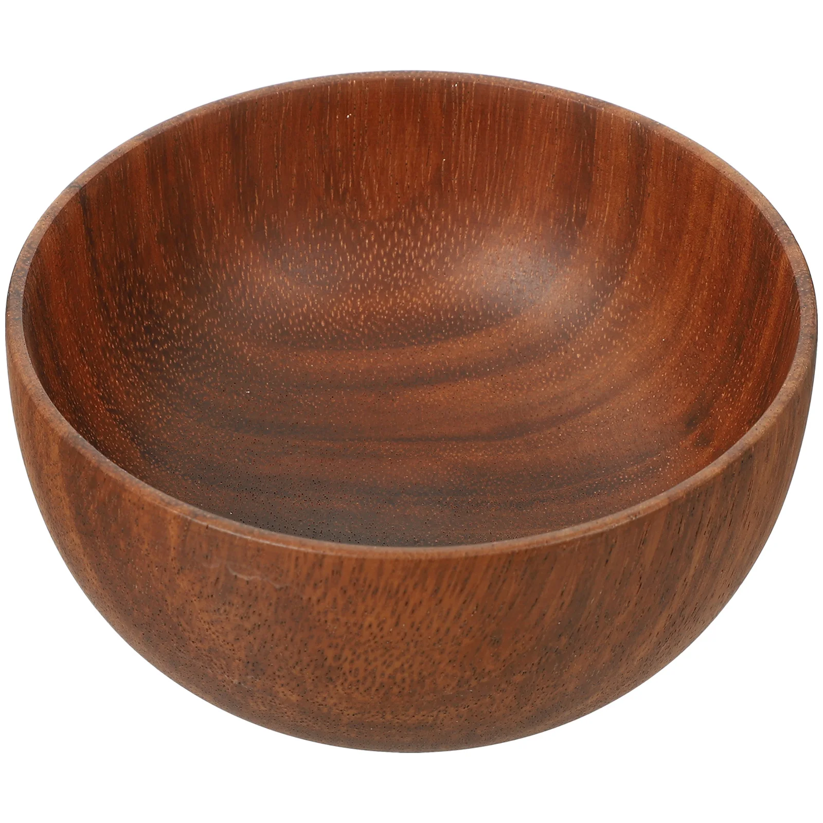 

Wooden Bowl 13x6cm Multi-function Fruit Snack Sauce Dish Household Candy Wear-resistant Compact Dinner Serving