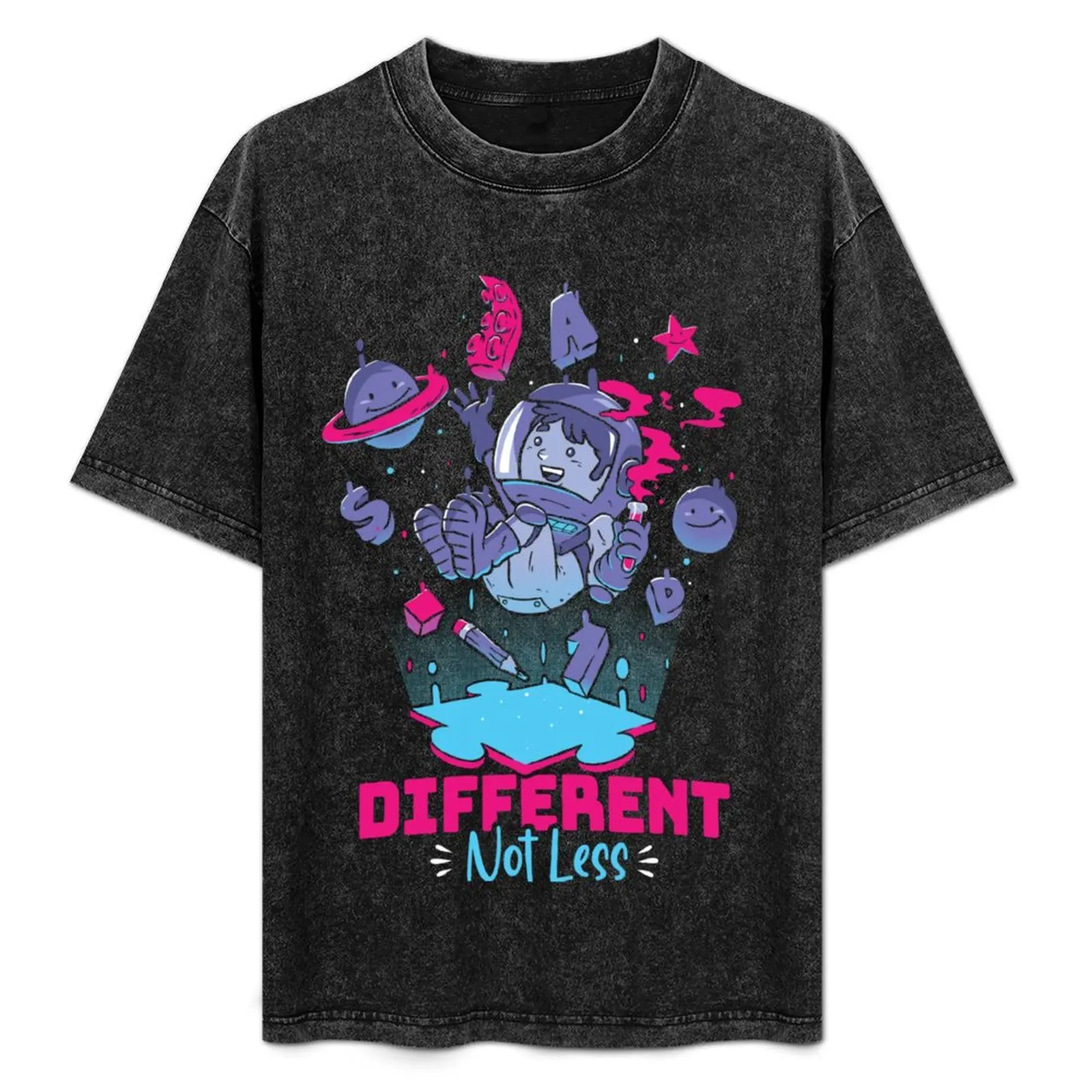 Different Not Less T-Shirt boys whites oversized Men's t-shirt