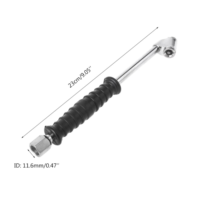 2 Way Connection Heavy Duty Air Chuck Set-1/4 Inch Female NPT Dual Head Air Chuck Tire Inflator Gauge & Air Compressor
