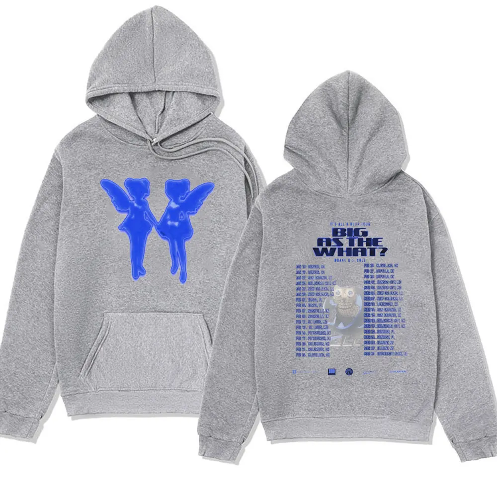 Rapper Drake for All The Dogs Scary Hours Edition Album Cover Tour 2024 Hoodie Men Women Spring and Autumn Sweatshirts Hoodies