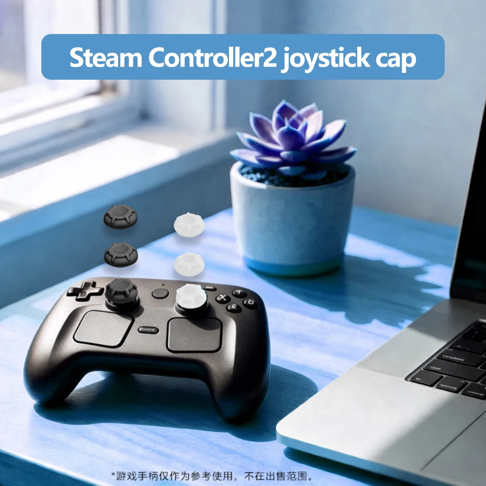 Funda protectora de silicona suave para joystick, 6 piezas, cubierta para el pulgar, para PS4, PS5, XBOX, Switch PRO, Steam Controller 2