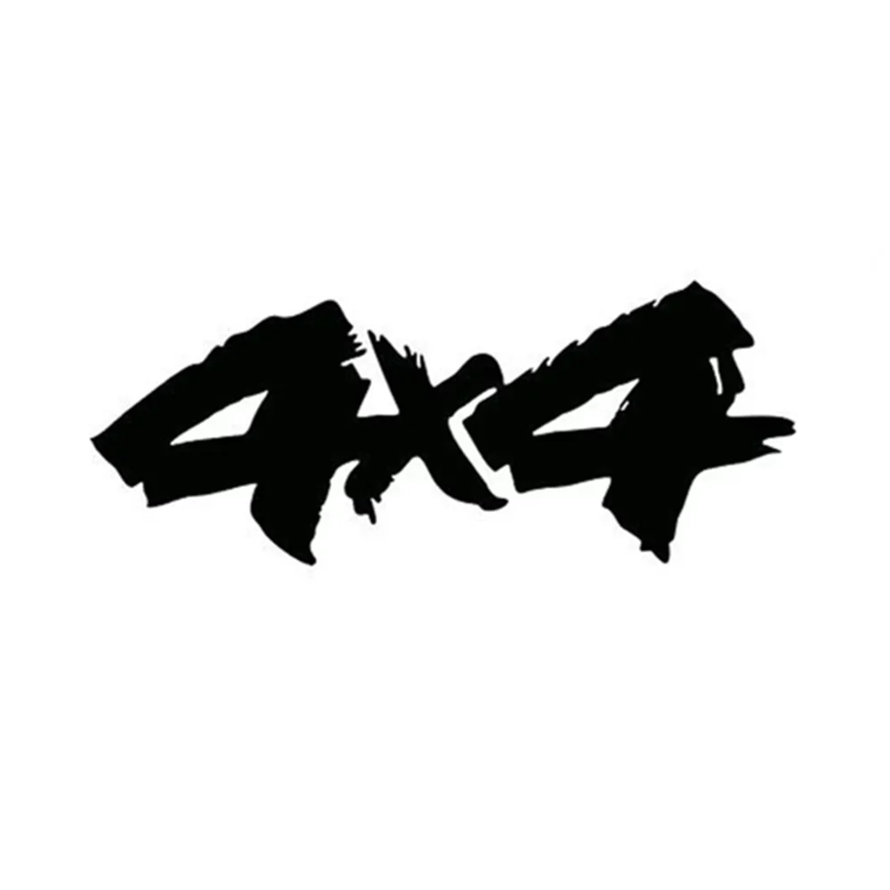 

4x4 Off Road Funny Vinyl Car Sticker Waterproof UV Resistant for SUV Pickup Truck Trunk Universal Fit Decal