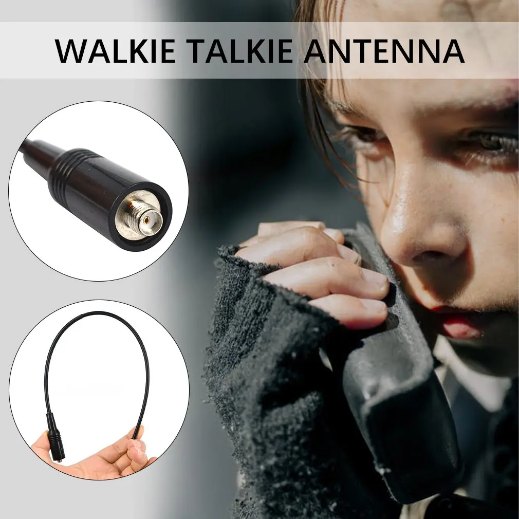 Dual Band Walkie Talkie Baofeng Antenna VHF/UHF SMA-Femmina For la Radio Portatile Baofeng UV-5R UV-BF