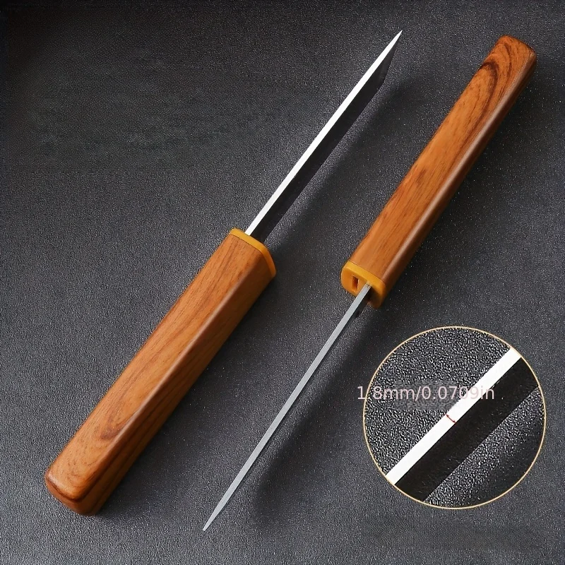 1pc, fruit knife, mini Samurai sword, comfortable handle sword letter opener for display collection gifts, outdoor knife L9195 - view 4