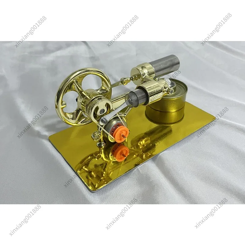For Stirling External Combustion Engine Model, Creative Mechanical Power Ornament, Desktop Physics Popularization Decor