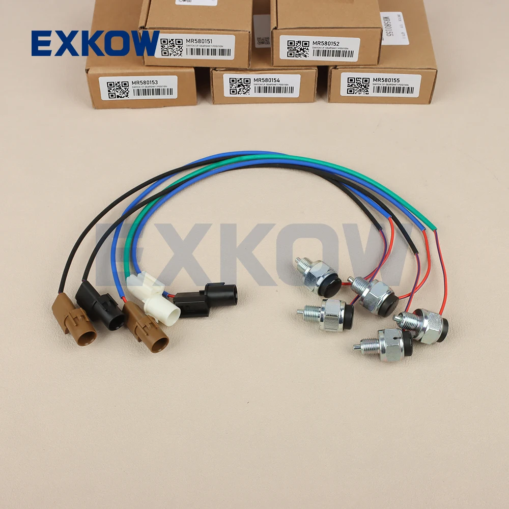 

5 PCS T/F Gearshift Position Switch for MITSUBISHI PAJERO MONTERO III 1999-2006 MR580151 MR580152 MR580153 MR580154 MR580155