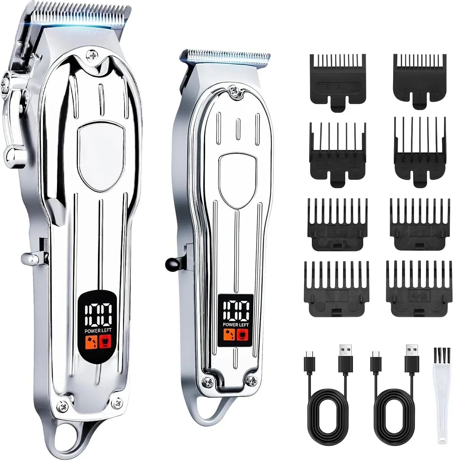 Haarschneider Leistungsstarker Haarschneider Professionelles Haarschneider-Set Kabelloser Haarschneider für die Familie, Geschenke für Männer T-02 T-03 – Detail 3