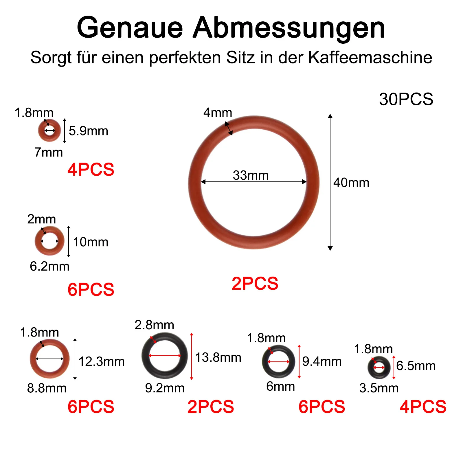 For Coffee Brewing As Shown Coffee Machine Kit Nozzle Excellent Sealing Performance High Temperature Resistance