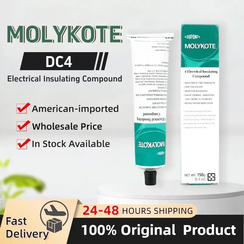 Molykote 4 실리콘 그리스 커넥터 밸브 O-링 씰링 보호용 전기 절연 윤활제 - 오리지널 제품