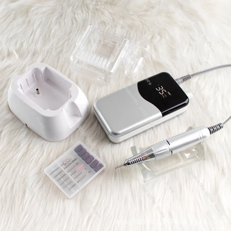 

Professional Portable Electric Nail Drill Kit, Nail Removal Polisher with Storage Case, Manicure Pedicure Machine