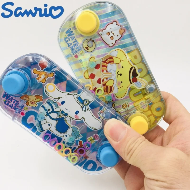 

Sanrio Hellokitty My Melody Kuromi Toys Water Ring Toss Handheld Game Machine Parent Interactive Game Toys Gift
