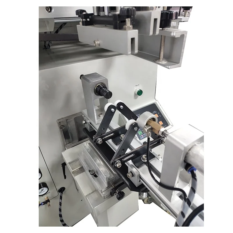 Gelas kertas silinder mesin sablon sutra printer layar untuk pencetak cangkir plastik