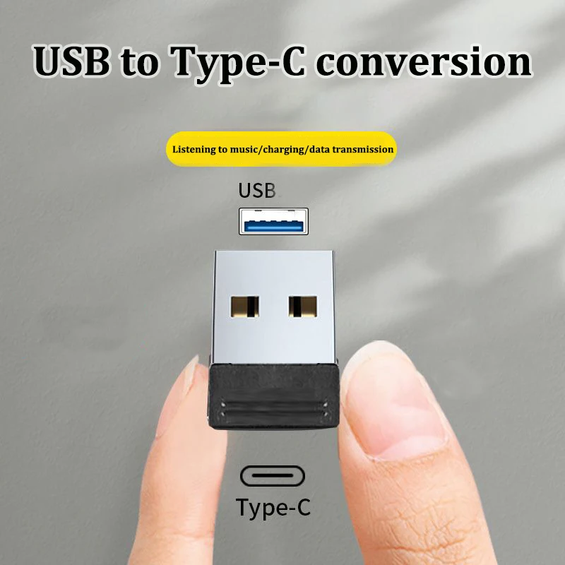 Cltgxdd USB-A-auf-Typ-C3.1-Buchsenadapter, integrierte PCB-Formgebung, Mini-Konverter, schnelles Laden, Datensynchronisierung für Handys, Laptops und PCs – Detail 10