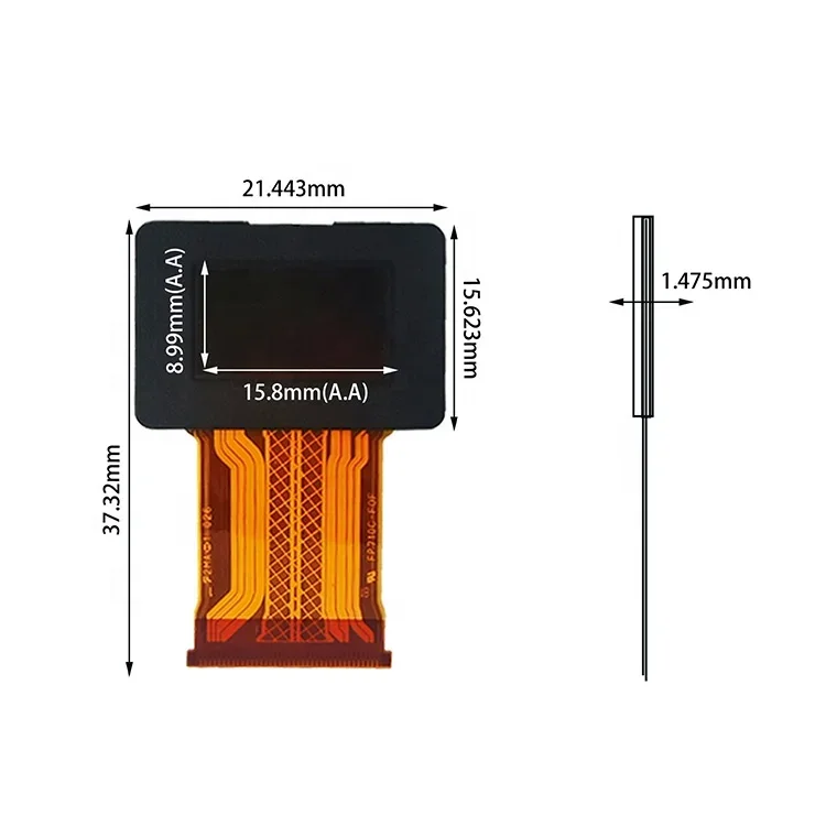 MS1920*1080 FHD Mini OLED Display 0.71 Inch Micro AMOLED VR AR Glass Panel 0.7 Inch Oled Micro Display