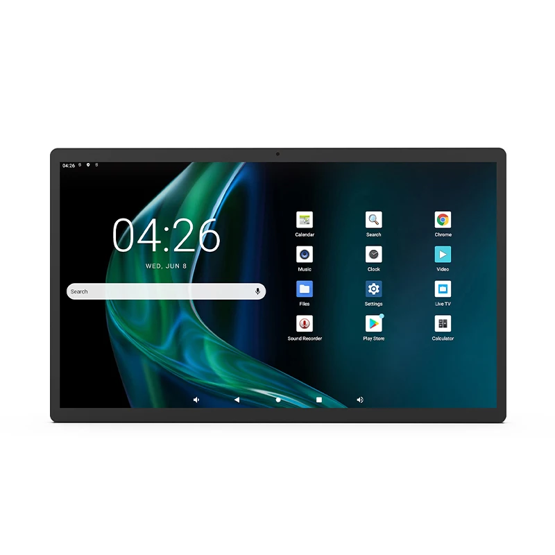Calendario digitale professionale da parete da 24 pollici RK3588S2 Tablet touch Android con schermo interattivo 5.3