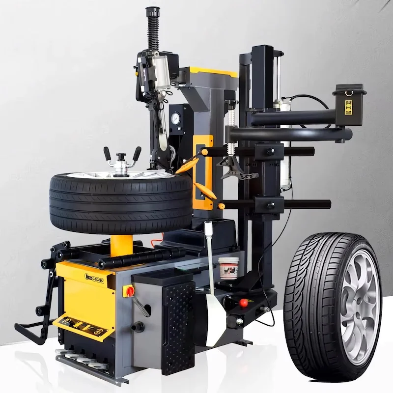 C-883 Automatic Tyre Changer Dynamic Balancing Machine for Automotive Maintenance Rubber Product Making Machinery