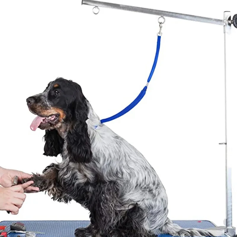 Pet Grooming Table Restraint Loop Leash Nylon Adjustable Safety Sling for Dogs Cats Anti-Escape Grooming Aid