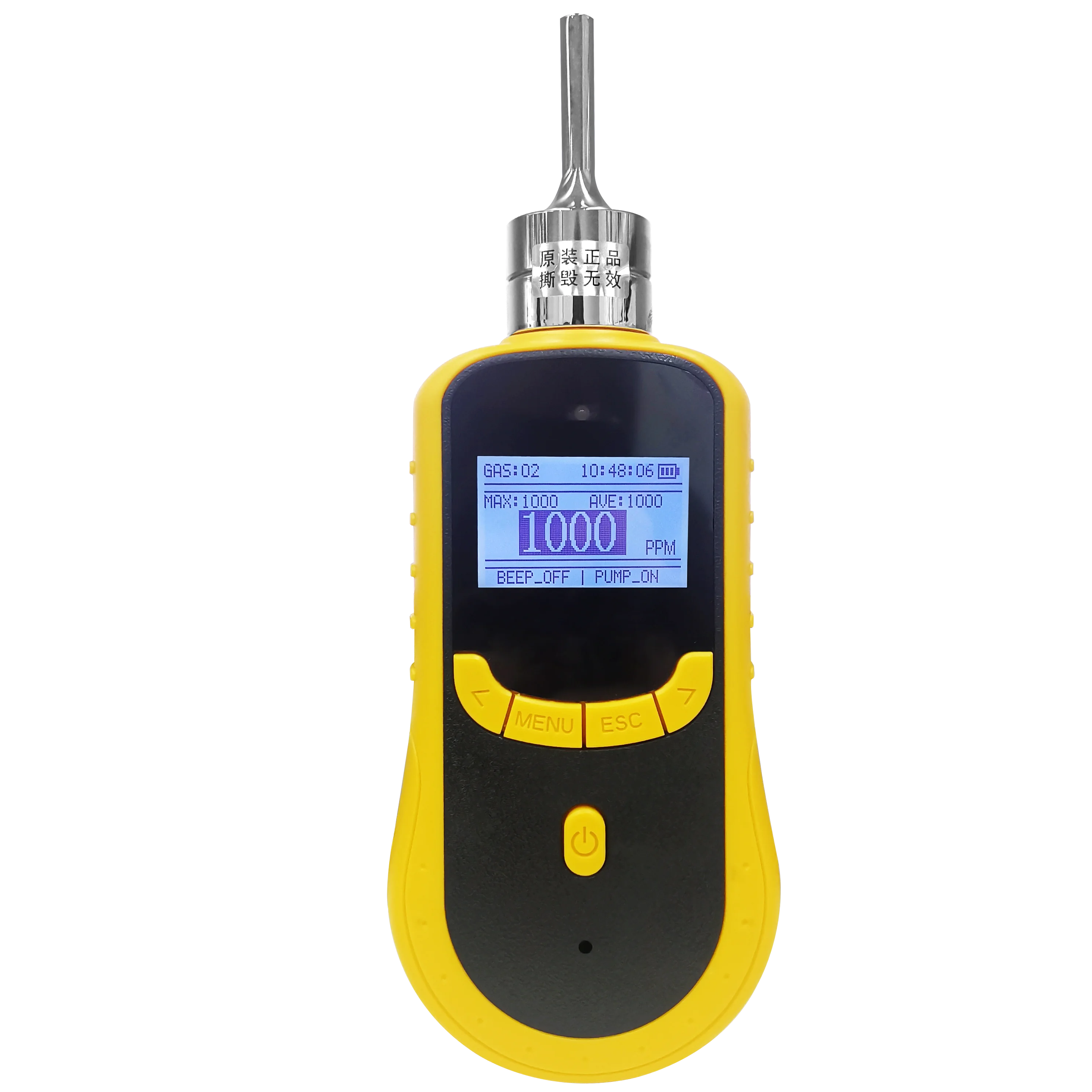 

Detection of methyl bromide CH3Br concentration by portable gas detector for fumigation industry 0-1,10,100, 10000ppm