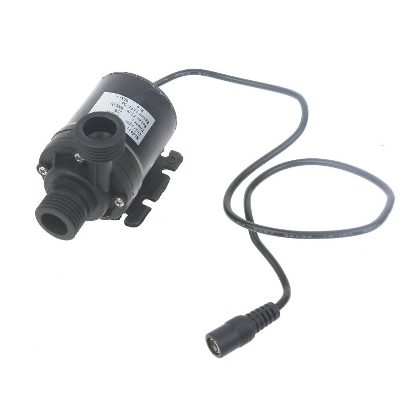 Multifunction Threaded Water Pump 24V Micro Brushless Motor Water Pumps Mini Water Pump Lift 5M 800L/