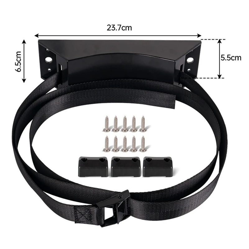 Super Sale Adjustable Nylon Strap Gas Bottle Holder Support with 2 Meter Nylon Strap for Campers RVs & Caravans Use