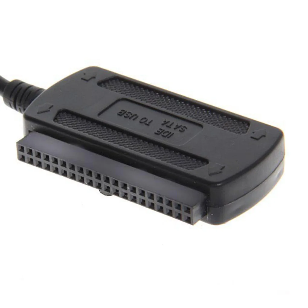 USB 2.0 para IDE2.5/3.5/SATA Adaptador Conversor Cabo Externo de Disco Rígido