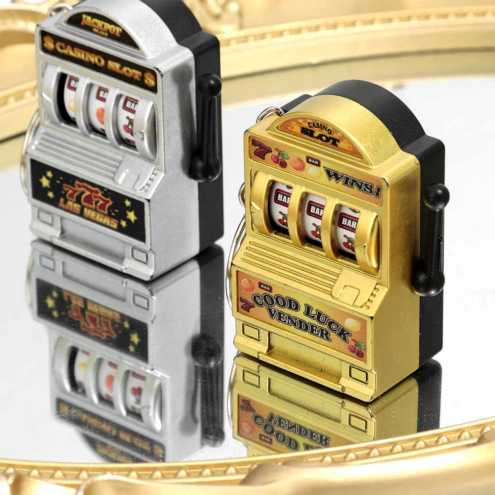 Mini-Spielautomat-Schlüsselanhänger: Personalisierter Glücksbringer für Auto und Schlüssel – Kreatives Geschenk-Accessoire – Detail 5
