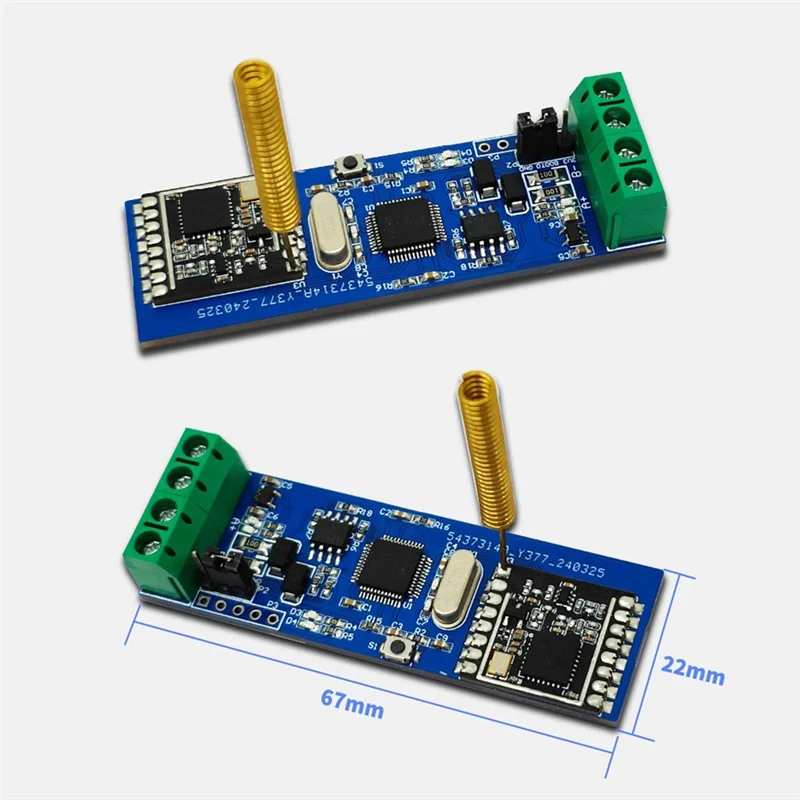 AIAI RS485 To Lora Wireless Serial Communication Module RS485 Lora Wireless Transceiver 433M Transmitter And Receiver Module
