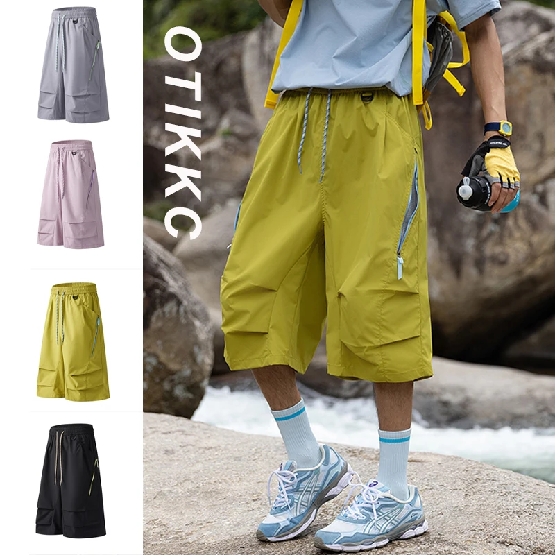 Outdoor Summer New Style Men's Cool Shorts Breathable Thin Sports Versatile Bas…