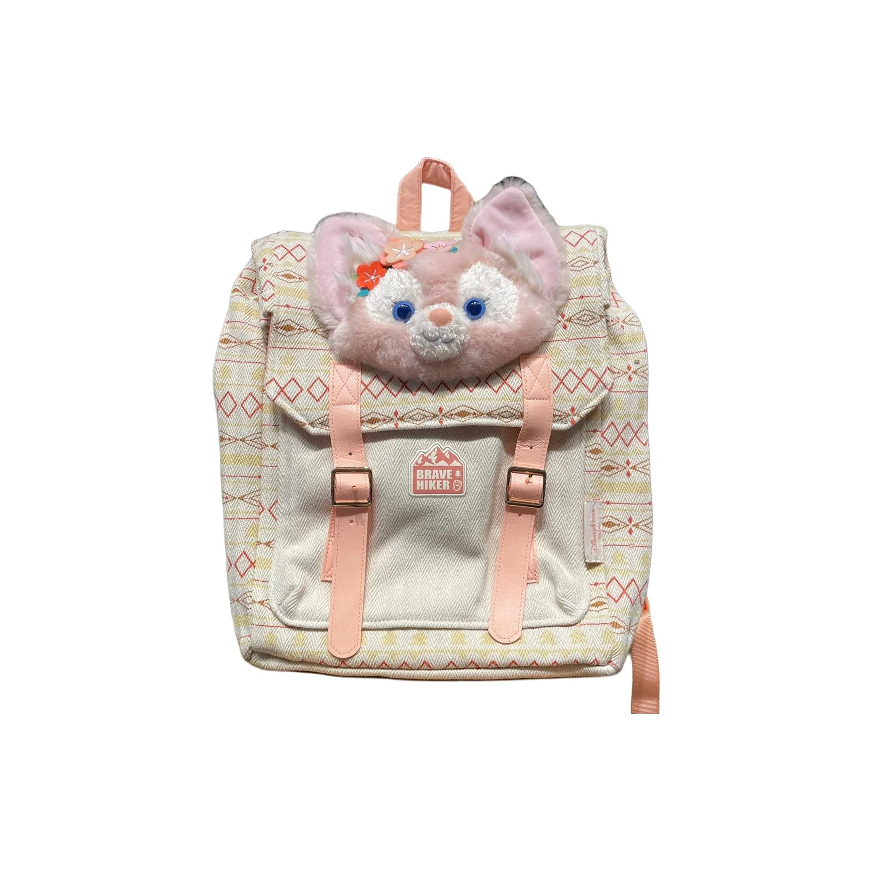 Disney Canvas Backpack Regular Women's Pink 400060309707 view 3