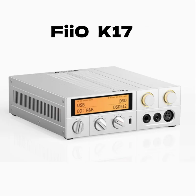 

FiiO K17 desktop decoding headphone amplifier DSP lossless DSD headphone power amplifier all-in-one machine