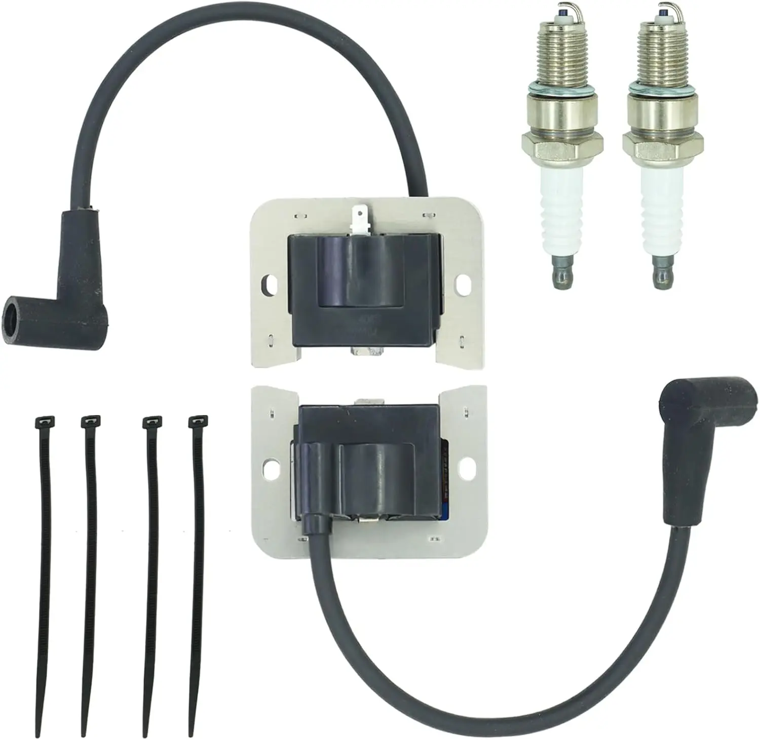 2 pack 32-584-06-S Ignition Coil Module Compatible with Kohler KT ZT Engines 7000 Series Lawn Mower Engine KT610 KT740 ZT720 ZT7