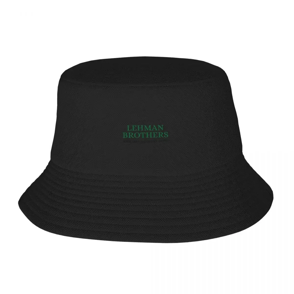 Lehman Brothers Risk Management Dept Bucket Hat Luxury Cap Dropshipping Big Size Hat Hats For Women Men's