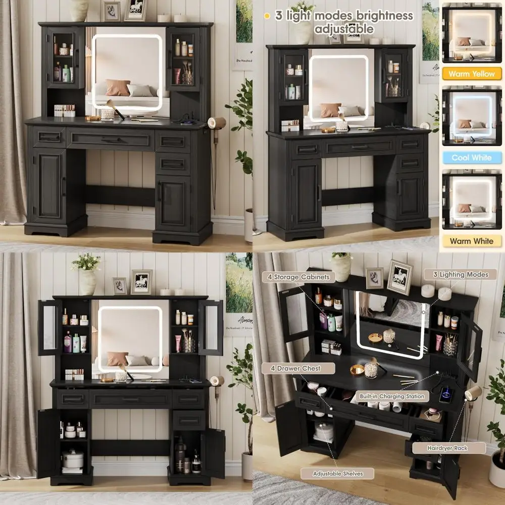 Bedroom Vanity Desk… - image