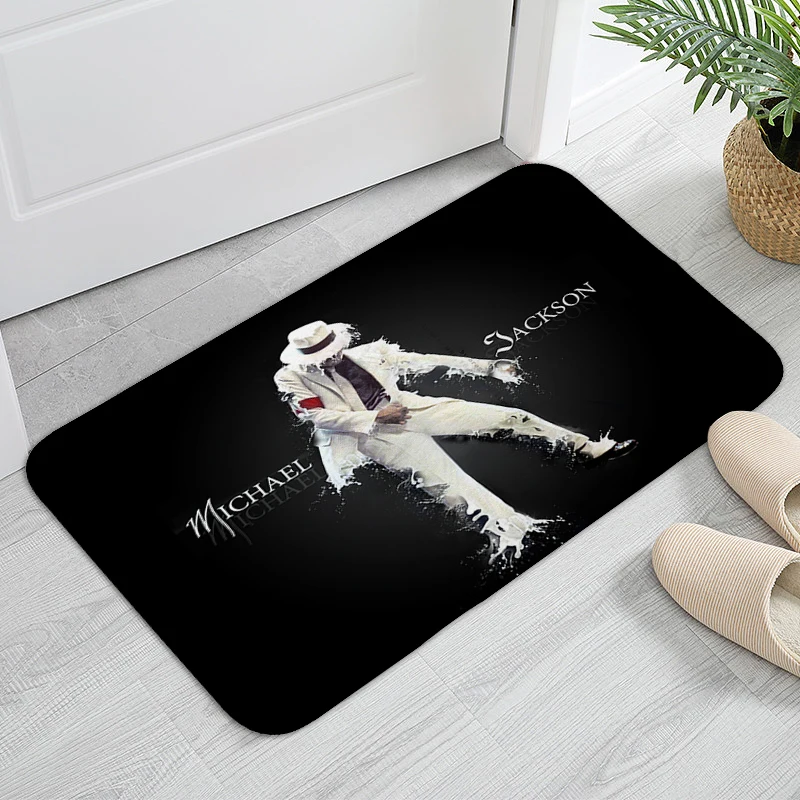 

Hallway Floor Mats Non-slip Michael Jackson Entrance Door Doormat Balcony Corridor Carpet Kitchen Bedroom Rug Slip-resistant