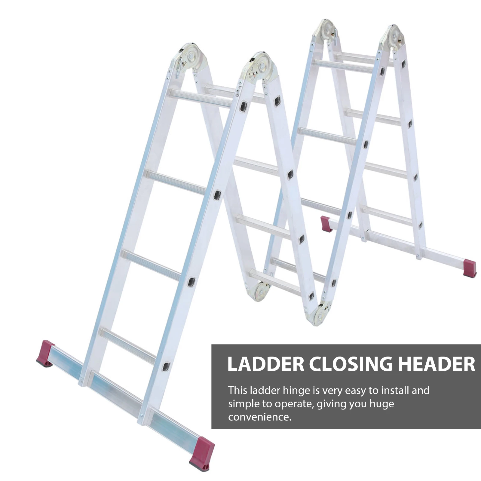 

Aluminum Alloy Ladder Joint Hinges Replacement Parts for Folding Step Ladders Durable Quality Easy Install Home DIY