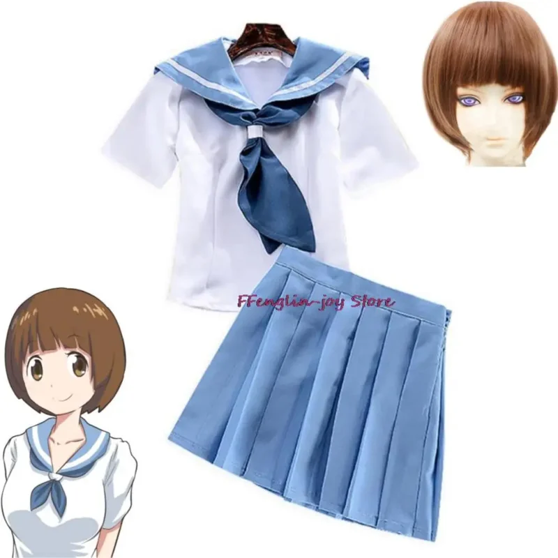 جديد 2025 أنيمي الكرتون لا قتل مانكانشوكو ماكو تأثيري حلي شعر مستعار لطيف لولي مدرسة بحار موحدة هالوين كرنفال ★ ★ ★   جيه.