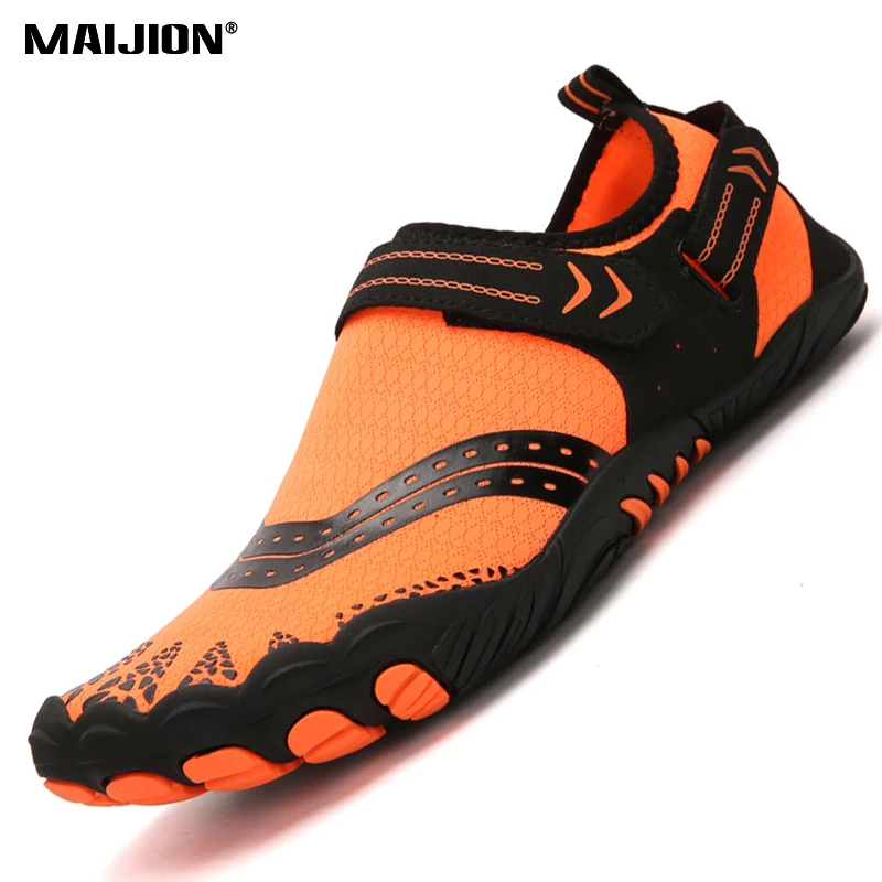 Breathable Barefoot Aqua Shoes Men Women Quick-dry Beach Wading Shoes Non-Slip Outdoor Water Shoes for Beach Swimming Surfing