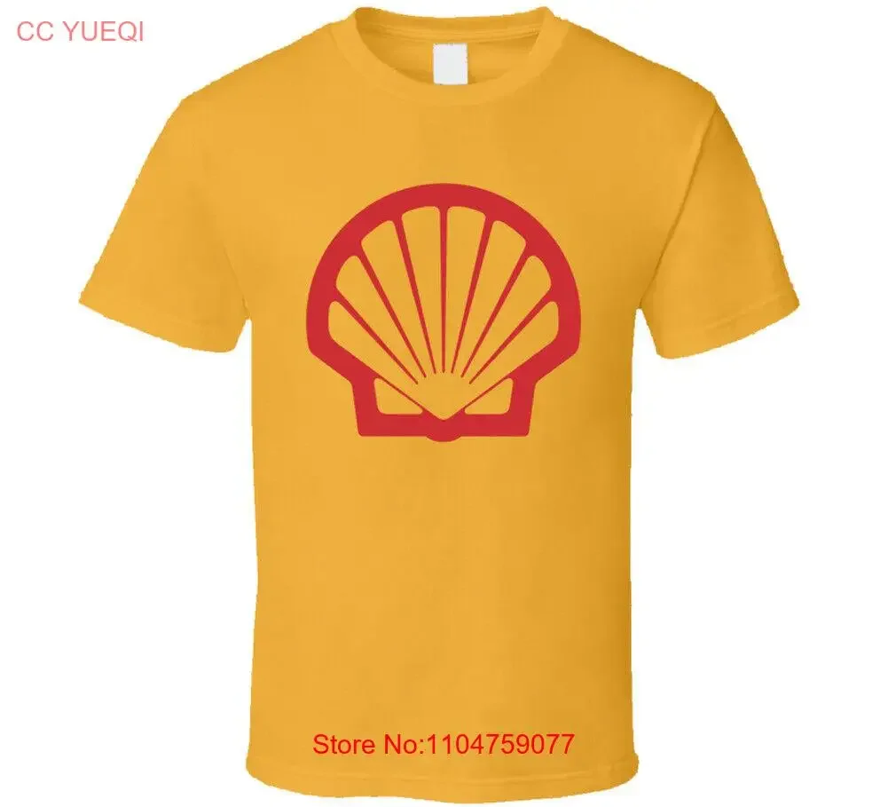 Shell T shirt Gas Station Retro Logo Car Automotive Petrolium Petrol vintage Washed Stylish graphic Slightly fashion Unisex