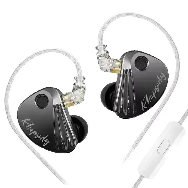 

CCA Rhapsody HiFi earphone 2DD+4BA Hybrid IEM Earphone Wired Earbuds With Detachable Pre-order Musicians Cable for Audiophiles