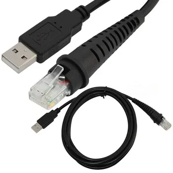 Honeywell Metrologic 바코드 스캐너용 USB 케이블, RJ50 10P10C, MS5145, MS7120, MS9540, MS7180, MS1690, MS9590, MS9520, 6.5FT
