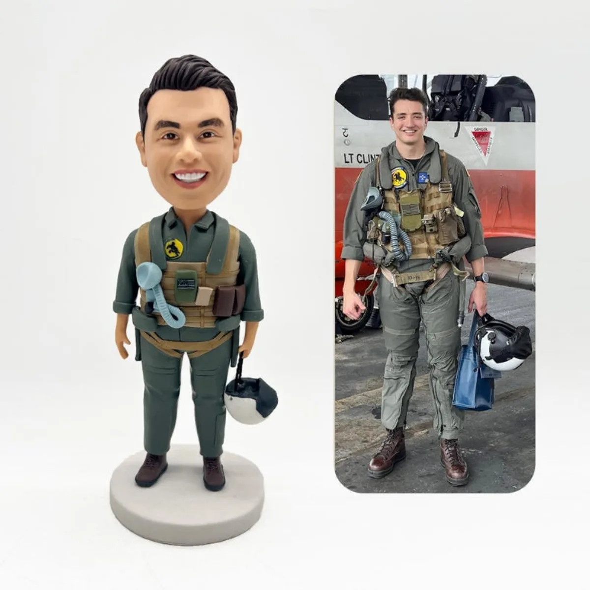 

Personalized Bobblehead Handmade Clay Figurine Clay Doll Bobbleheads Figurines Unique Keepsake Gift For Family Friends