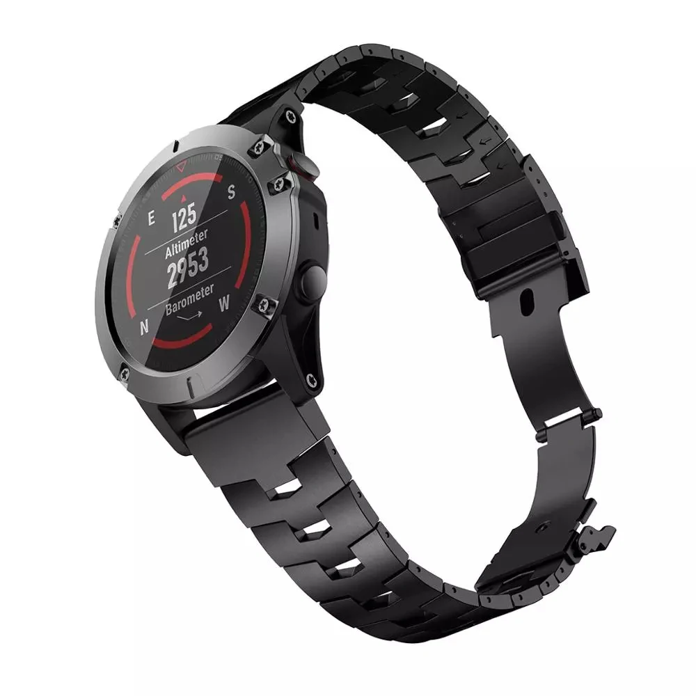 Quick Fit 22mm 26mm Titan Armband für Garmin Fenix 7x7/6 6x Pro 5x plus/Epix Gen 2/Marq/Tactix Armband Gürtel Armband