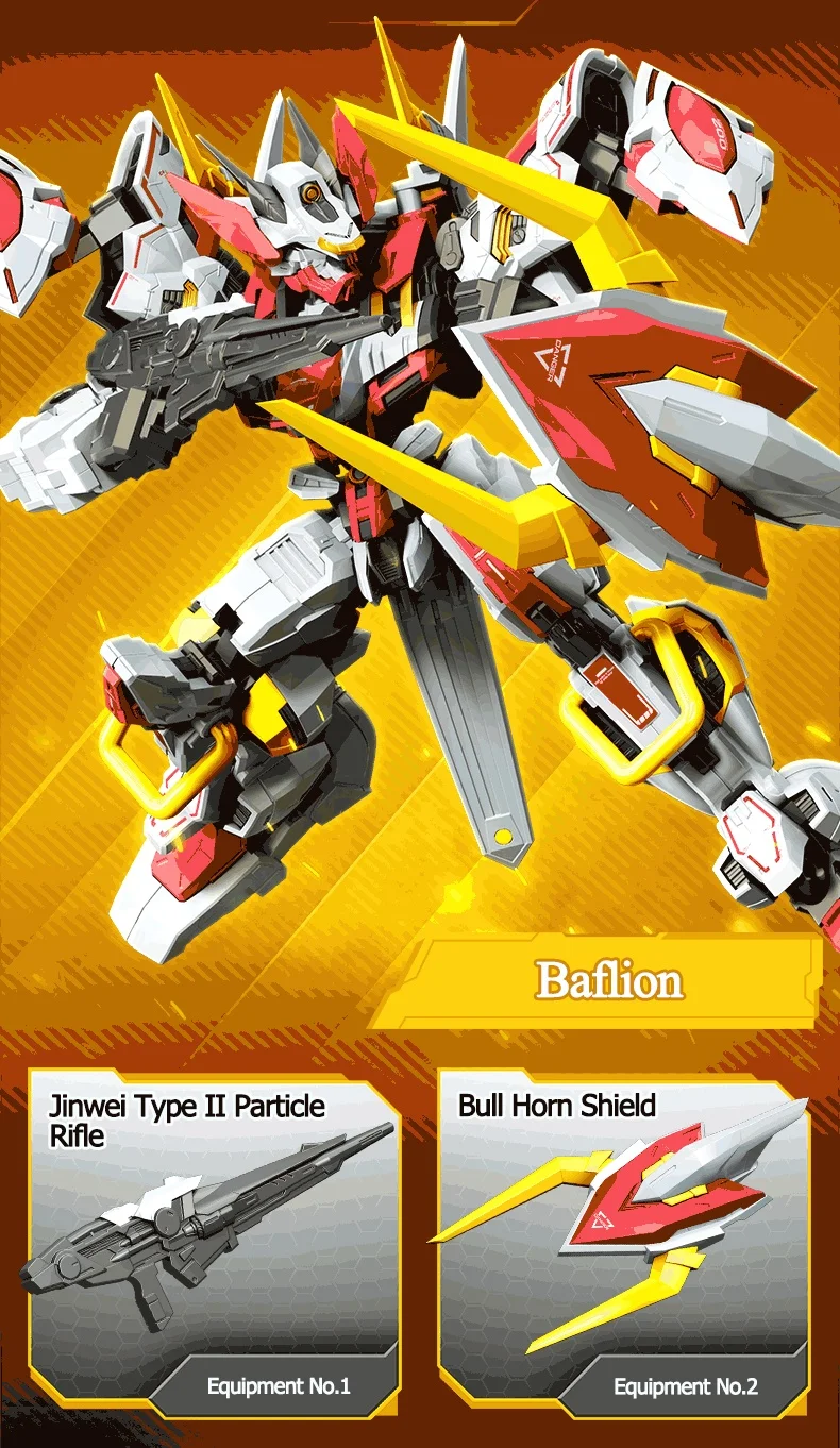 SEMBO Hemoxian Beweglicher Mecha-Bausatz, MOC-Actionfigur, Robotermodell, Bausteine, Blindbox-Spielzeug, Weihnachtsgeschenke – Detail 9