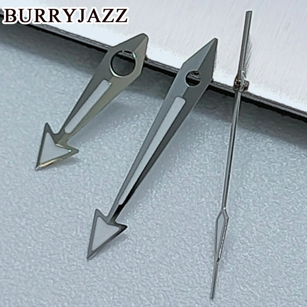 BURRYJAZZ NH35 NH36 NH38 7S26 7S36 4R35 4R36 Стрелки часов Черный Серебристый Золотой Розовое Золото Стрелки Зеленый Светящийся