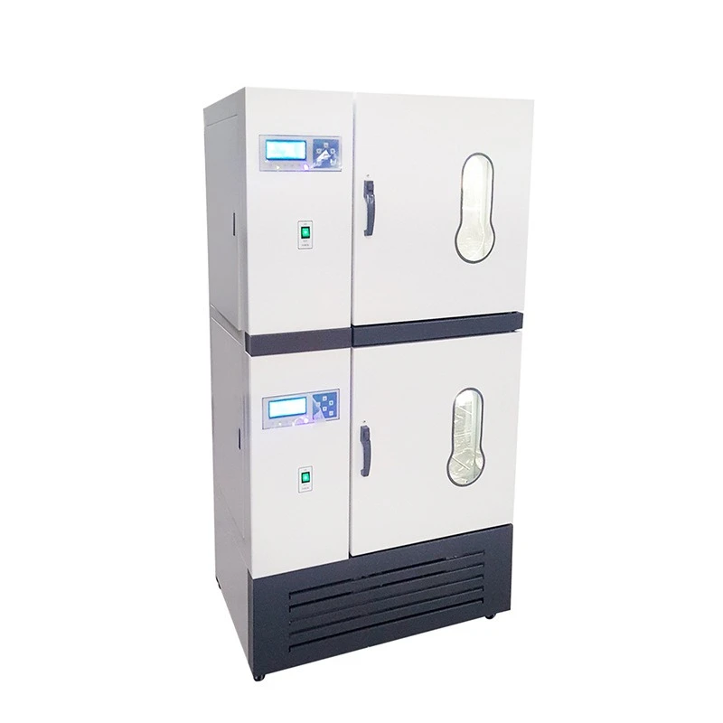 Stacked constant temperature and humidity incubator LHS-2C40/80/150/250 double-layer biological bacterial cultivation