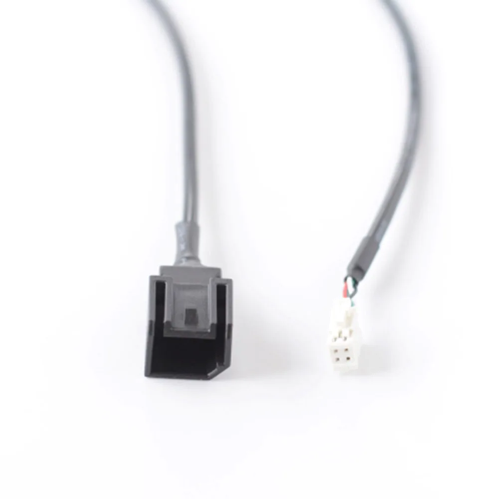USB Adapter Cable for Car 4 Pin to USB Compatible with For Ford For Nissan For JAC Radio Installation Made of ABS