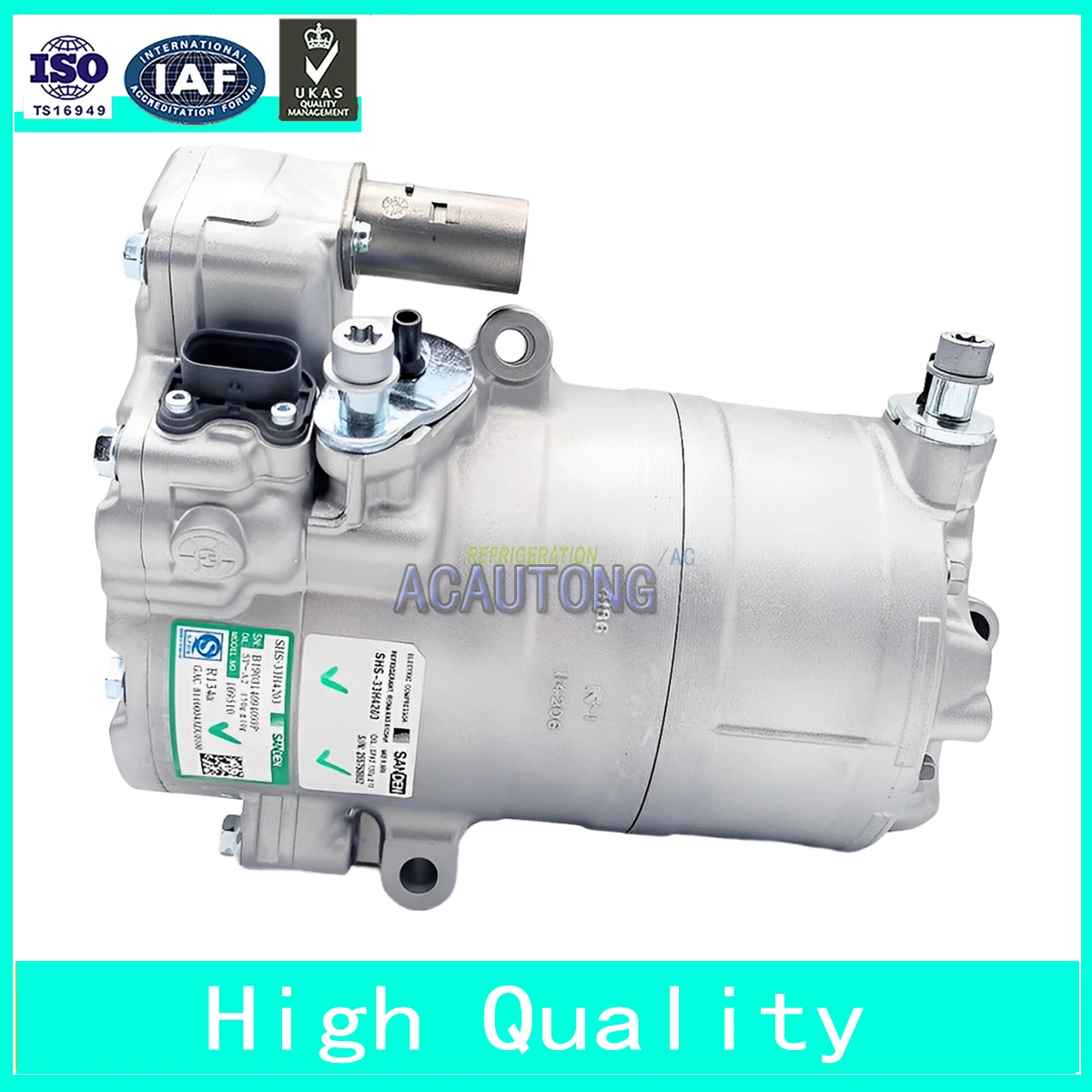 

SHS-33H4203 Electric air conditioner AC compressor for Trumpchi GA3S GE3 GS4 8110004ADU0100