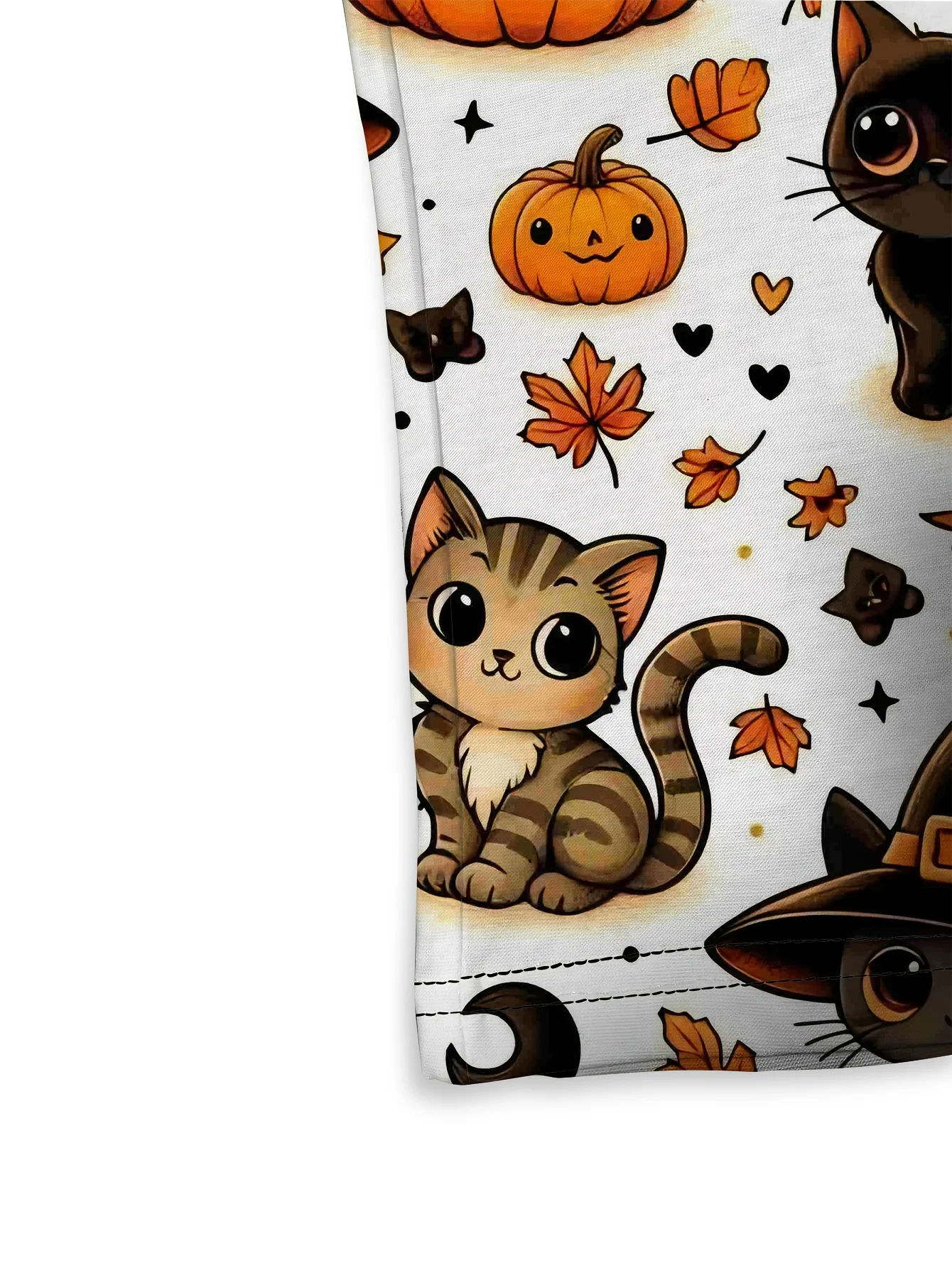 الرجال ثلاثية الأبعاد هالوين القط واليقطين طباعة مقنعين البلوز بأكمام طويلة بلوزة كاجوال لخريف وشتاء ملابس خارجية هوديس #4